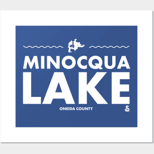 Oneida County, Wisconsin - Minocqua Lake Posters and Art